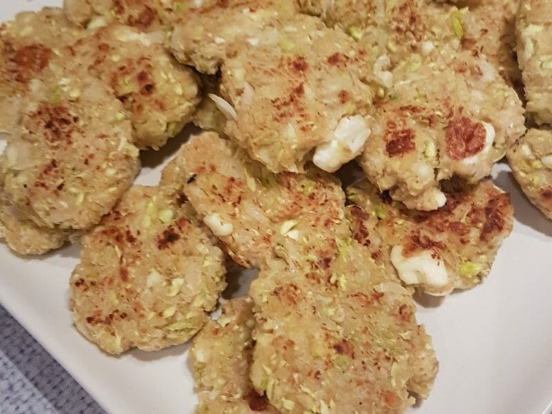 Cliquez pour zoomer ! Galettes de courgettes grecques Thermomix par ksiop76