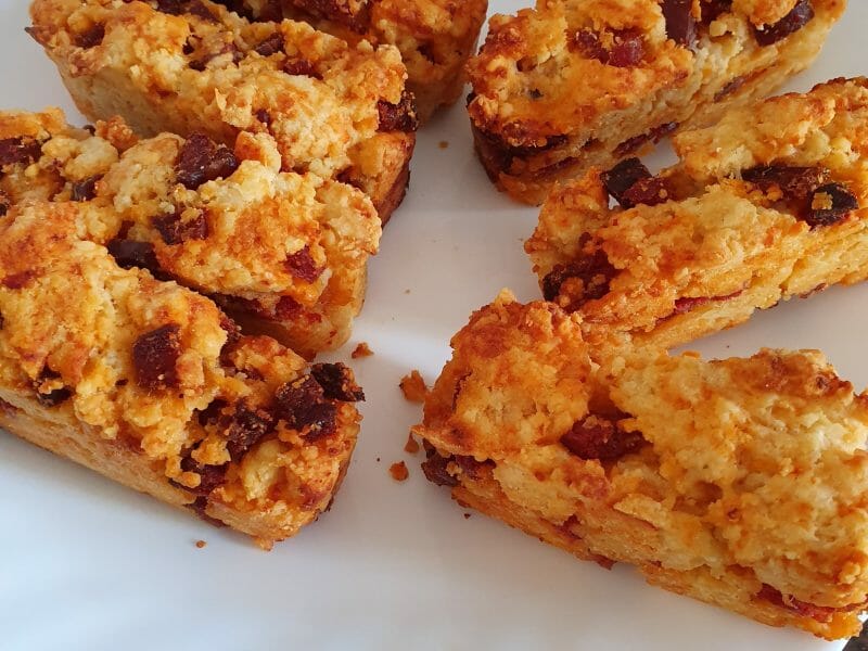 Cliquez pour zoomer ! Cookies au chorizo Thermomix par florinae