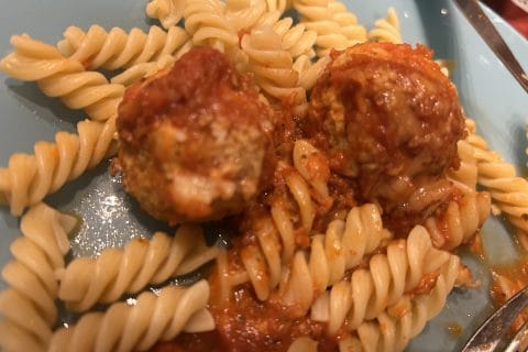 Cliquez pour zoomer ! Boulettes de dinde à l’italienne Thermomix par Nathermomix28.