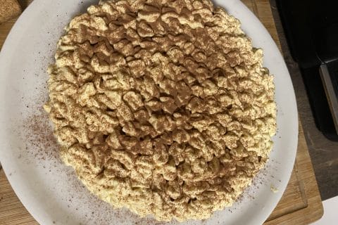 Bûche Tiramisu Thermomix par Nathermomix28.