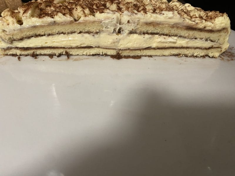 Cliquez pour zoomer ! Bûche Tiramisu Thermomix par Nathermomix28.