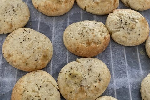 Cliquez pour zoomer ! Cookies noix et roquefort Thermomix par Nathermomix28.
