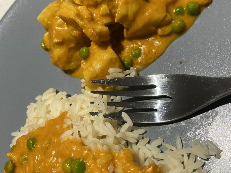 Cliquez pour zoomer ! Curry de poisson au lait de coco Thermomix par Pitchoune82
