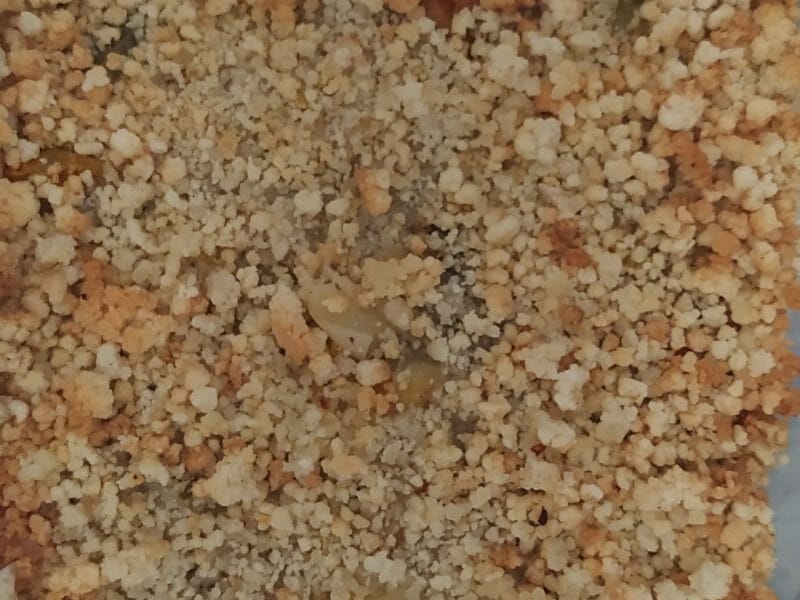 Cliquez pour zoomer ! Crumble aux légumes provençaux Thermomix par cilou6283