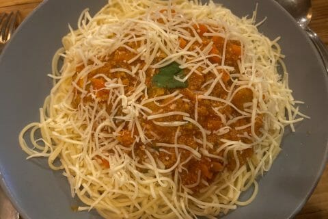 Cliquez pour zoomer ! Spaghettis bolognaise Thermomix par fabidespa
