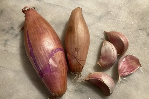 Cliquez pour zoomer ! Spaghettis aux crevettes et à l’ail Thermomix par fabidespa