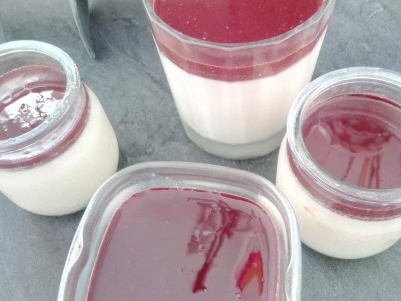 Cliquez pour zoomer ! Panna cotta à la pastille Vichy et sa coque choco-Get 27 Thermomix par florenceYa