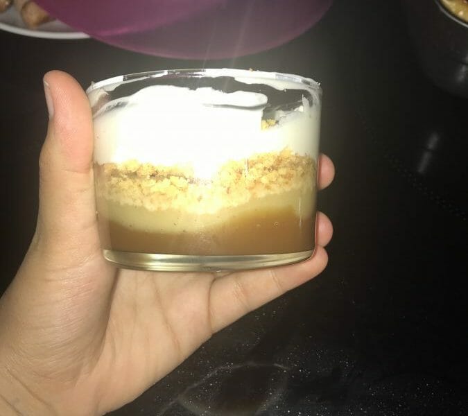 Cliquez pour zoomer ! Verrines pommes caramel et spéculoos Thermomix par Nanny