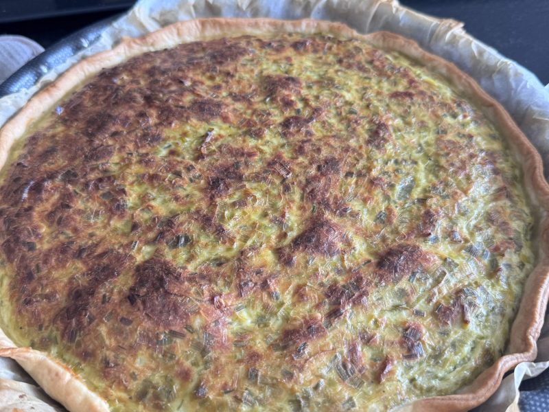 Cliquez pour zoomer ! Tarte aux poireaux Thermomix par gyanis