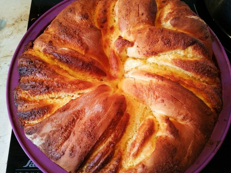 Cliquez pour zoomer ! Brioche à la crème d’amande Thermomix par aly_10