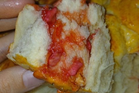 Cliquez pour zoomer ! Brioche aux pralines roses Thermomix par zeynouba03