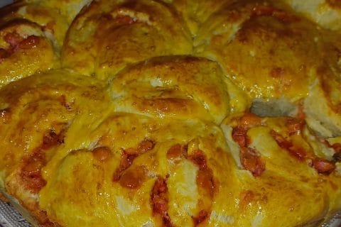 Cliquez pour zoomer ! Brioche aux pralines roses Thermomix par zeynouba03