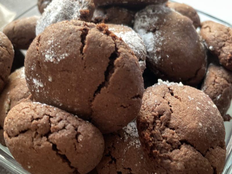 Cliquez pour zoomer ! Craquelés au chocolat Thermomix par zolizelie