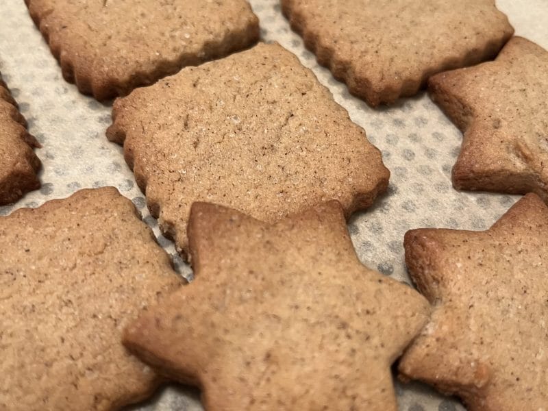 Cliquez pour zoomer ! Sablés miel, vanille et cannelle Thermomix par zolizelie