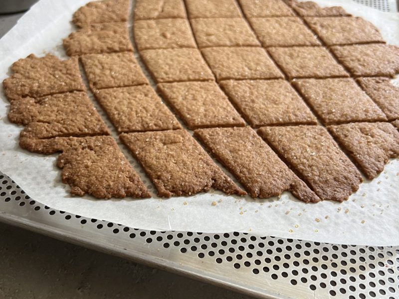 Cliquez pour zoomer ! Galette sucrée au vin blanc et à l’huile d’olive Thermomix par hatalcook
