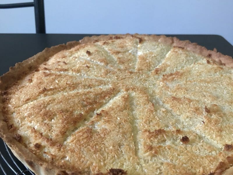Cliquez pour zoomer ! Tarte à la noix de coco Thermomix par hatalcook
