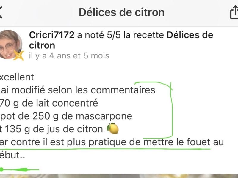 Cliquez pour zoomer ! Délices de citron Thermomix par hatalcook