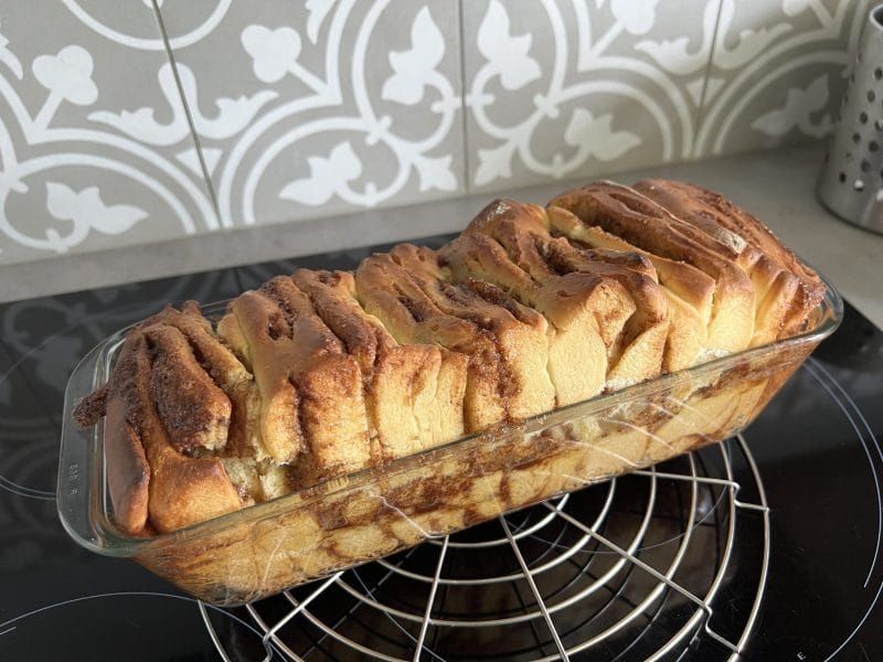 Cliquez pour zoomer ! Brioche à effeuiller à la cannelle Thermomix par hatalcook