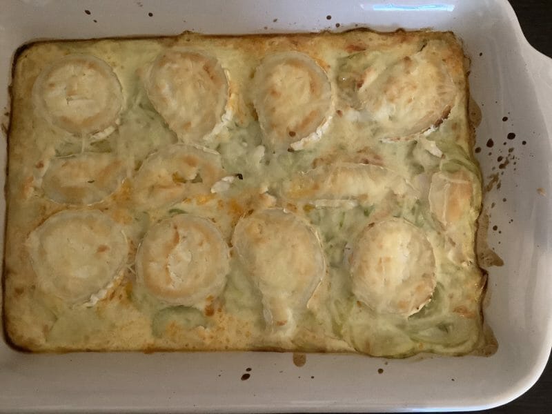 Cliquez pour zoomer ! Gratin de courgettes au chèvre Thermomix par Hippolu