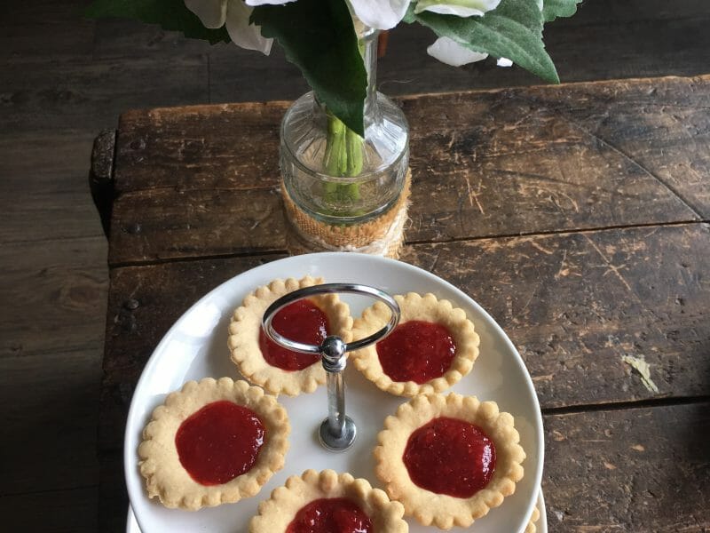 Cliquez pour zoomer ! Mini tartelettes aux fraises Thermomix par Hippolu