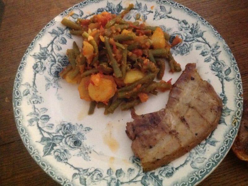 Cliquez pour zoomer ! Haricots verts à l’italienne Thermomix par Hippolu