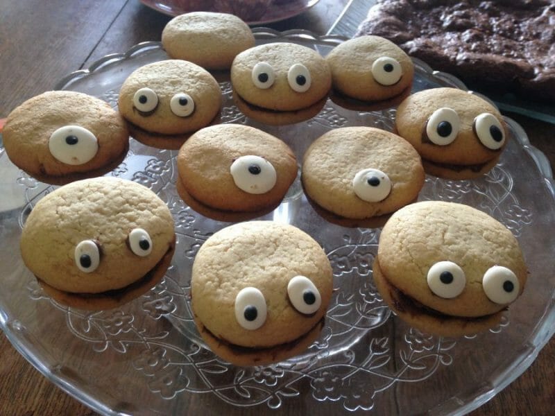 Cliquez pour zoomer ! Cookies monstres Thermomix par Hippolu