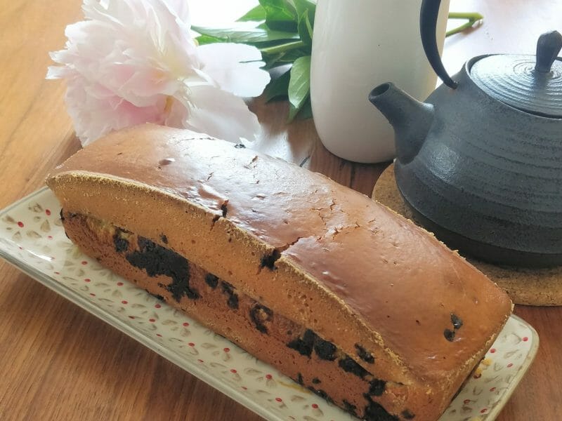 Cliquez pour zoomer ! Plum cake aux pépites de chocolat Thermomix par cookiesochocola