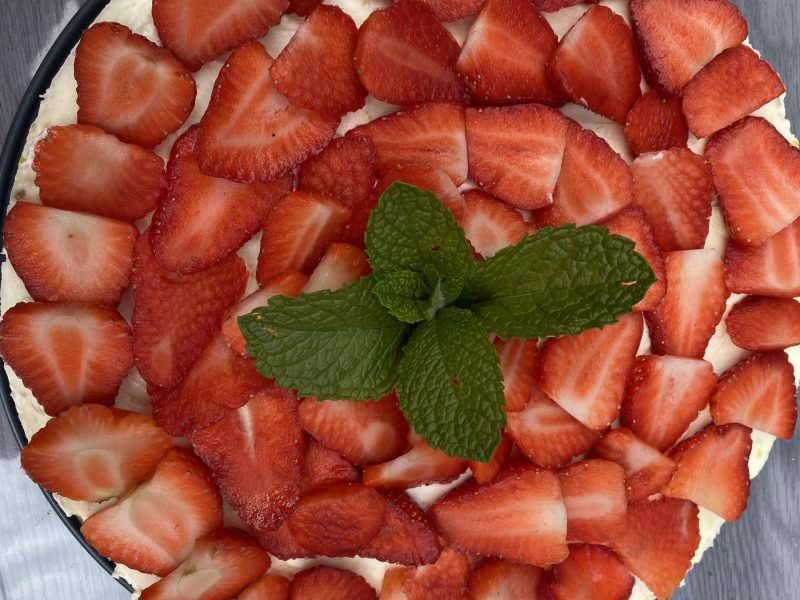 Cliquez pour zoomer ! Tarte aux fraises sans cuisson Thermomix par vallou06