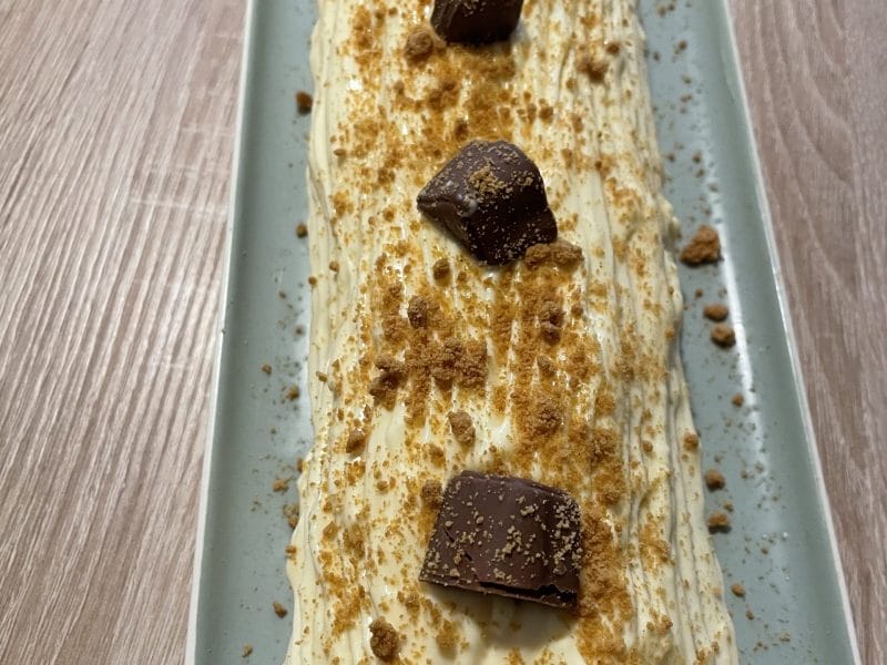 Cliquez pour zoomer ! Bûche Tiramisu Thermomix par bototo222