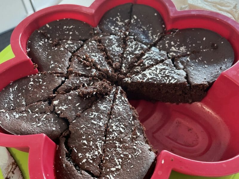 Cliquez pour zoomer ! Gâteau au chocolat et courgettes Thermomix par bototo222