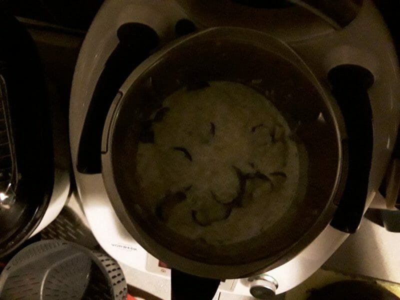 Cliquez pour zoomer ! Risotto champignons et courgettes Thermomix par Bella1602
