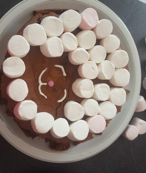 Cliquez pour zoomer ! Gâteau macaroné au chocolat Thermomix par Marie81000