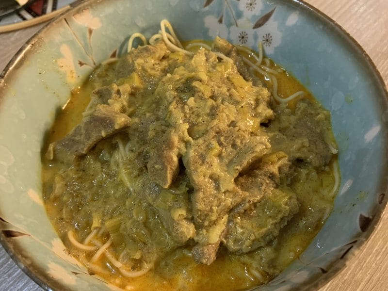 Cliquez pour zoomer ! Khao Soi – Soupe de nouilles au curry Thermomix par matou69🌺