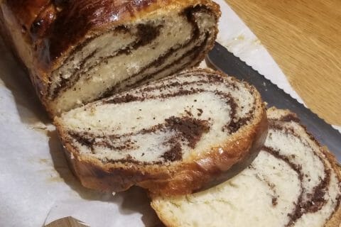 Cliquez pour zoomer ! Cozonac – Brioche roumaine aux noix et chocolat Thermomix par brandusa01