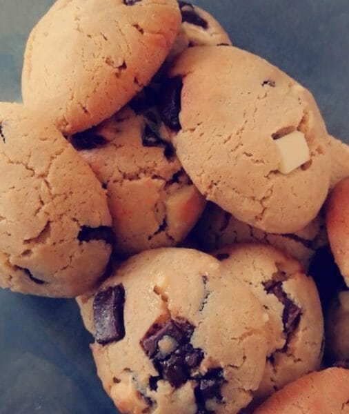 Cliquez pour zoomer ! Cookies beurre de cacahuète et pépites de chocolat Thermomix par Soso creamy