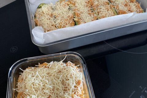 Cliquez pour zoomer ! Courgettes farcies au thon Thermomix par Nicole68320