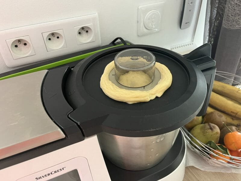 Cliquez pour zoomer ! Brioche tressée à la mie filante Thermomix par Elod91