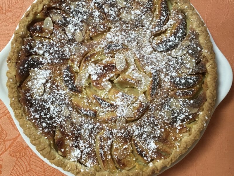 Cliquez pour zoomer ! Tarte normande aux pommes Thermomix par Elod91