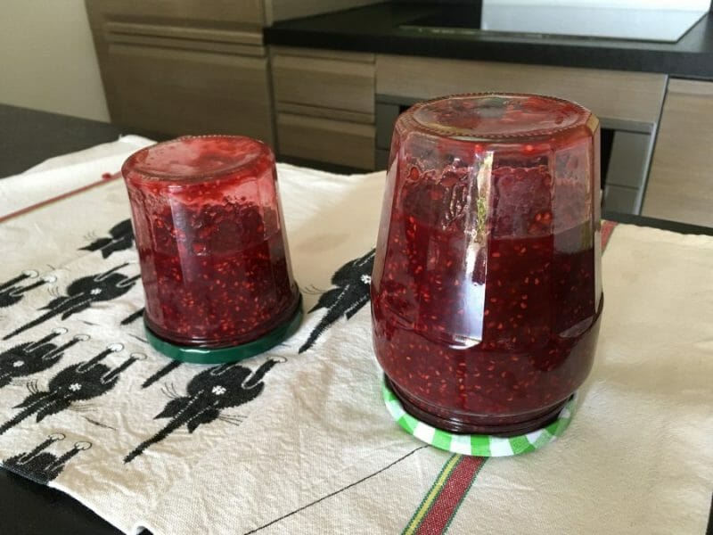 Confiture de framboises au Thermomix - Cookomix