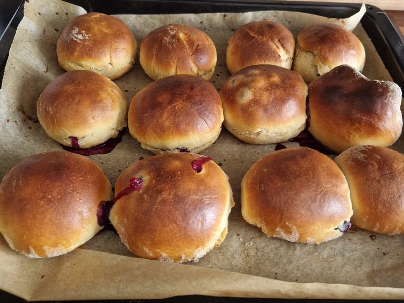 Cliquez pour zoomer ! Petits pains polonais aux myrtilles Thermomix par nana2167