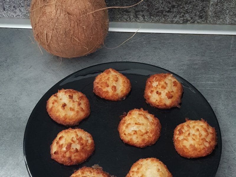 Cliquez pour zoomer ! Rocher coco (Congolais) Thermomix par seve83