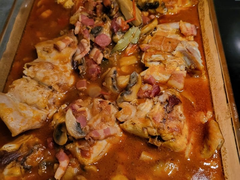 Cliquez pour zoomer ! Lapin sauce chasseur Thermomix par veronique2229