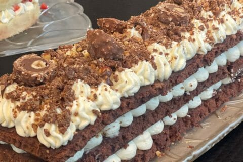 Cliquez pour zoomer ! Bûche forêt noire Thermomix par anbar