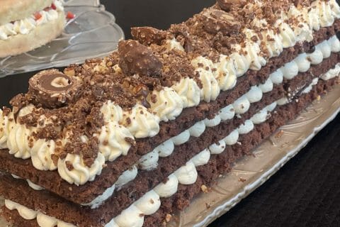 Cliquez pour zoomer ! Bûche forêt noire Thermomix par anbar
