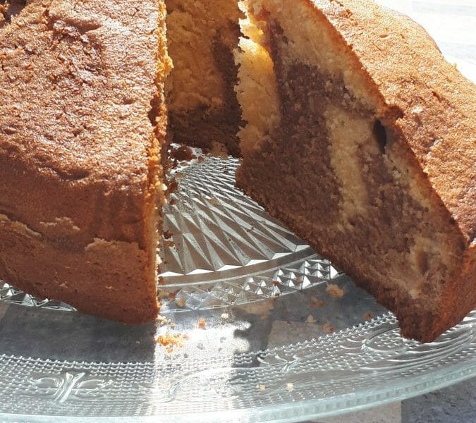 Cliquez pour zoomer ! Gâteau zébré Thermomix par Liilynayah
