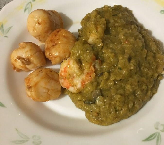 Cliquez pour zoomer ! Risotto crevettes et curry Thermomix par zahyalala