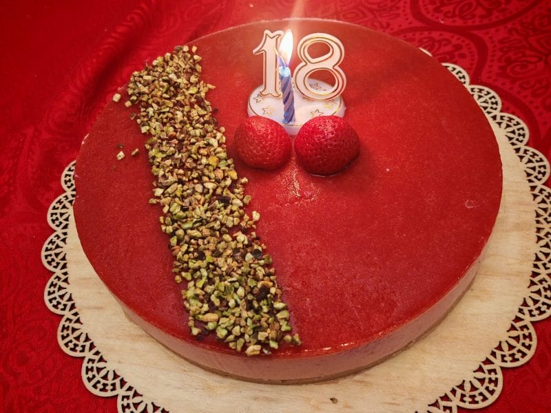 Cliquez pour zoomer ! Bavarois aux fraises Thermomix par patpax