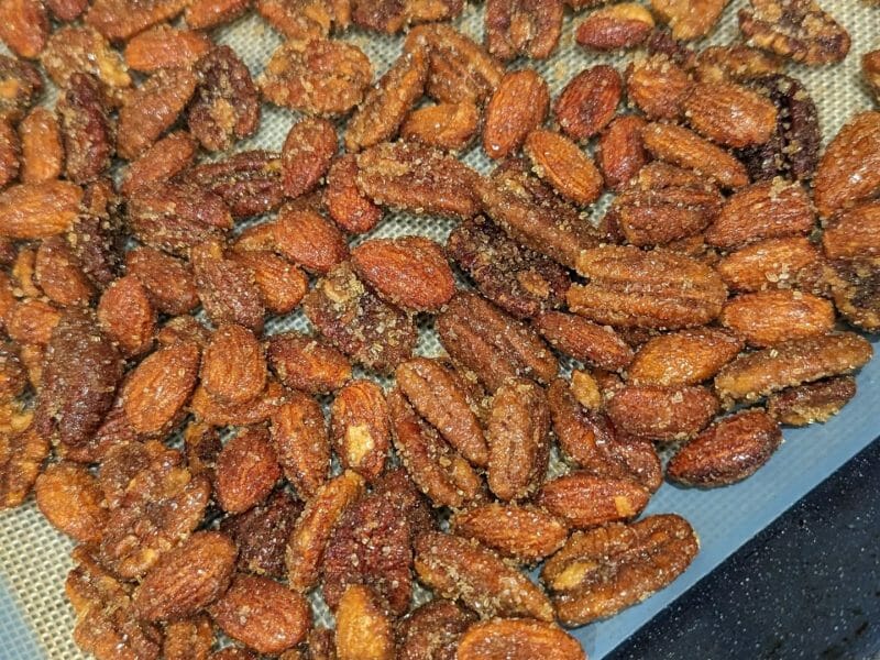 Cliquez pour zoomer ! Amandes grillées à la cannelle et au miel Thermomix par orelly33