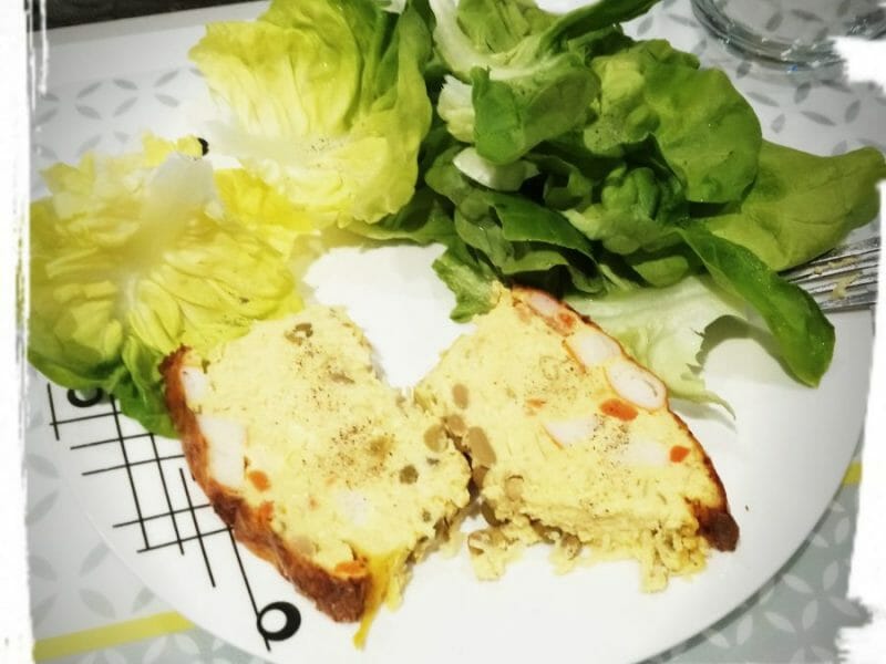 Cliquez pour zoomer ! Terrine de macédoine et surimi Thermomix par Cindy35