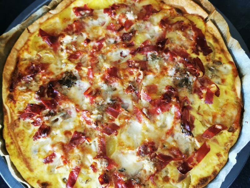 Cliquez pour zoomer ! Tarte gorgonzola et jambon de Parme Thermomix par Cindy35